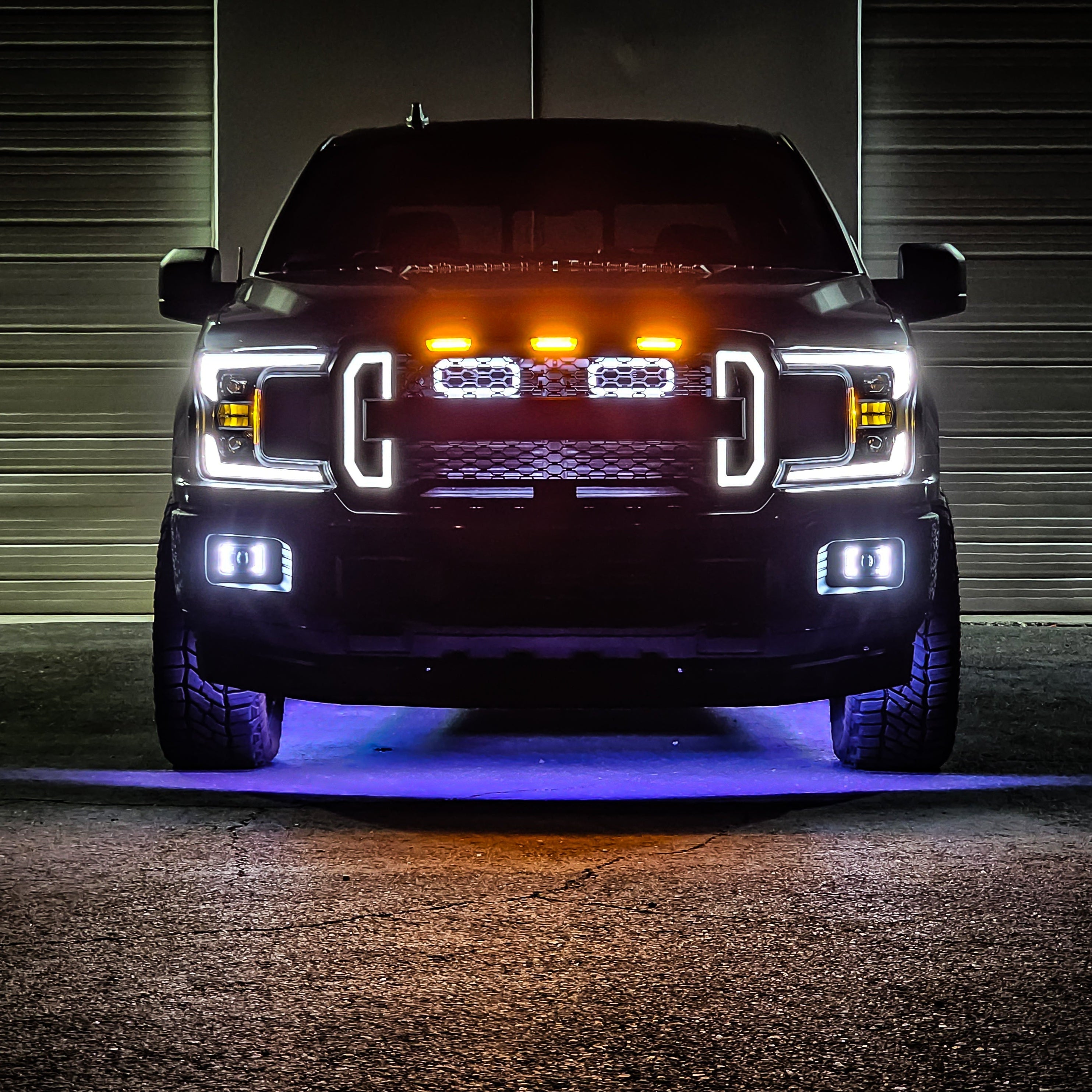 Velossa Tech Dual BIG MOUTH LIT KIT Ram Air Intake Snorkels | Ford F-150 2018-2020 & Ford F-150 Raptor 2021-2022 — view 2