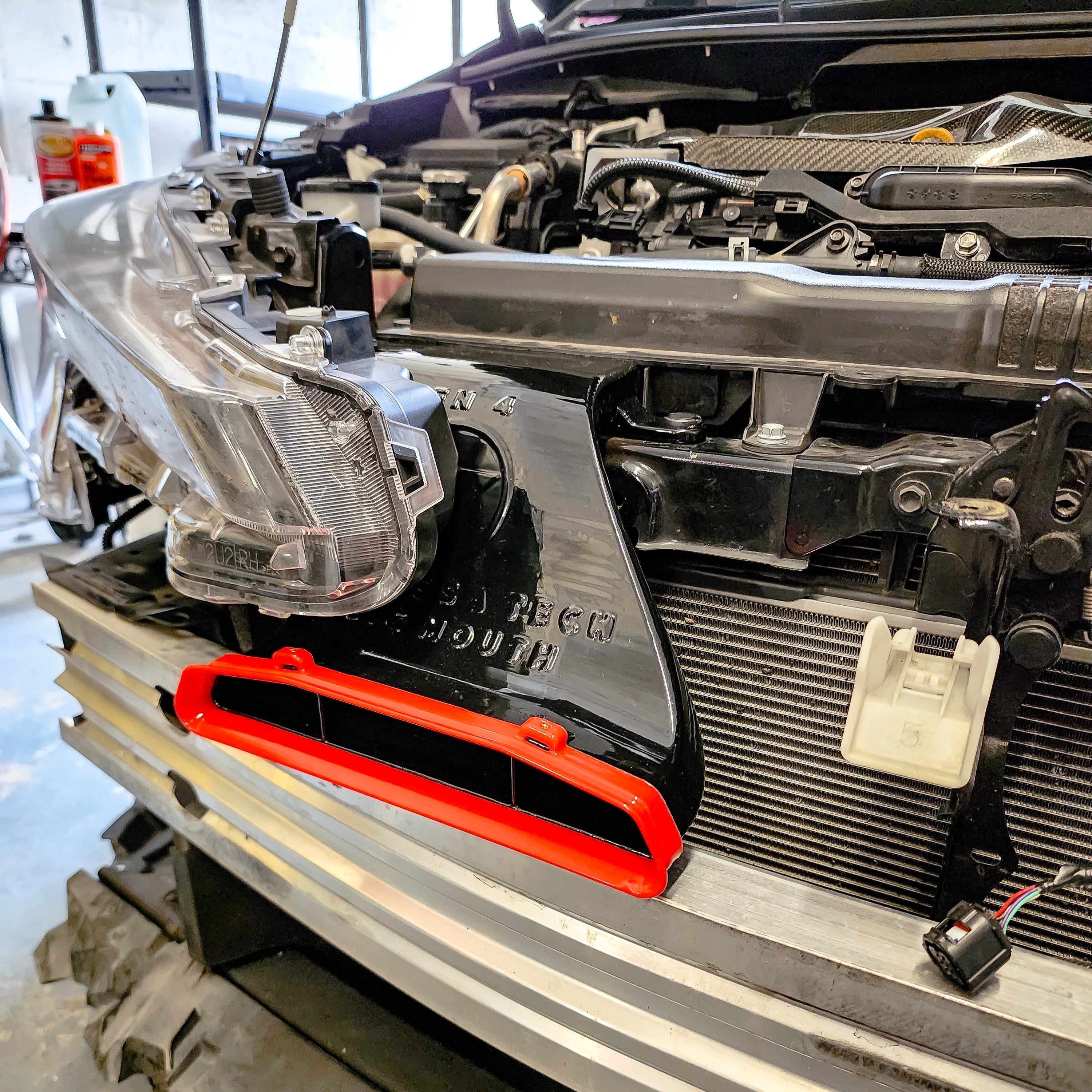Velossa Tech BIG MOUTH Ram Air Intake Snorkel | Toyota Corolla Hatch 2019-2022 & Sedan (LE/SE/XSE) 2020-2022 — view 3