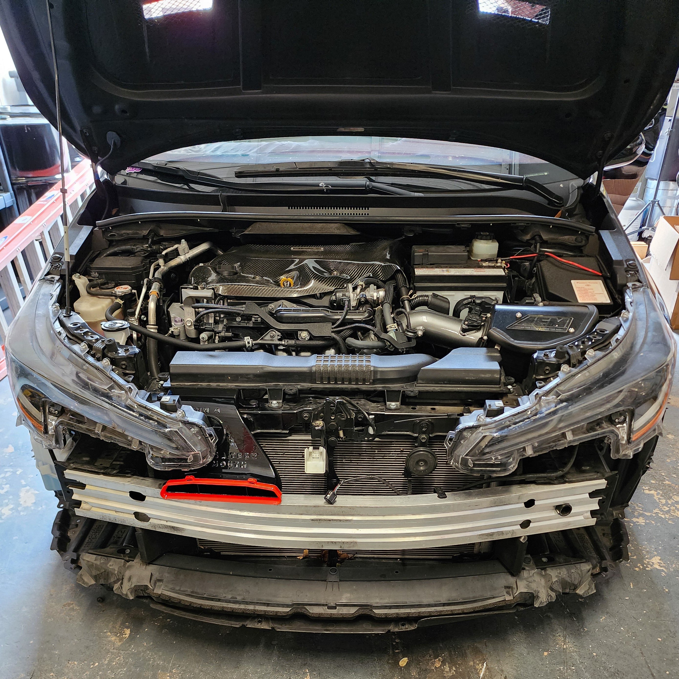 Velossa Tech BIG MOUTH Ram Air Intake Snorkel | Toyota Corolla Hatch 2019-2022 & Sedan (LE/SE/XSE) 2020-2022 — view 4