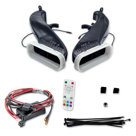 Velossa Tech Dual BIG MOUTH LIT KIT Ram Air Intake Snorkels | Nissan Z 2022+