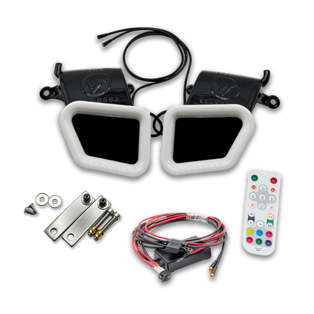 Velossa Tech Dual BIG MOUTH LIT KIT Ram Air Intake Snorkels | Acura Integra (Base/A-Spec/Type S) 2023+
