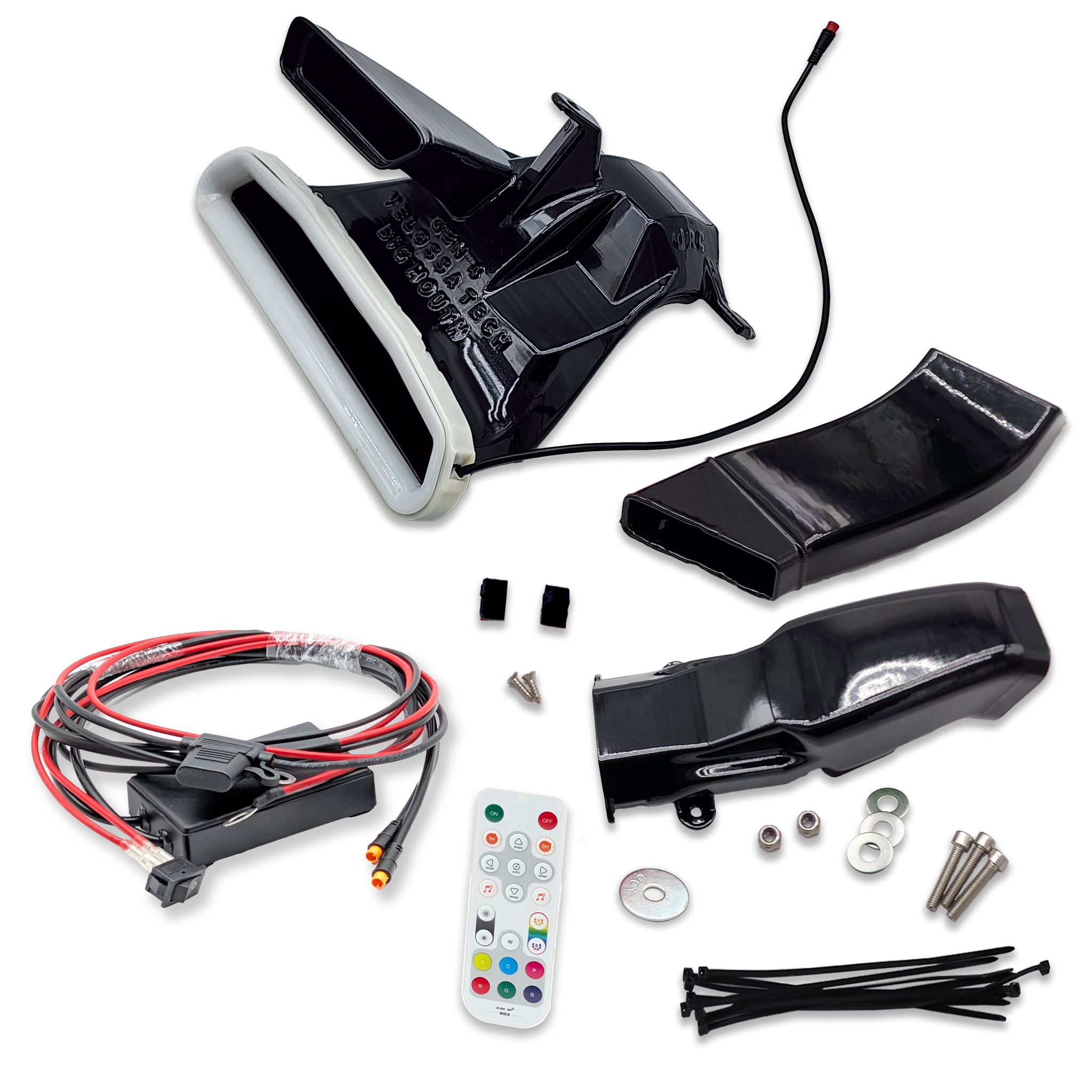 Velossa Tech BIG MOUTH LIT KIT Ram Air Intake Snorkel PLUS High Flow Induction | Toyota GR Corolla 2023+