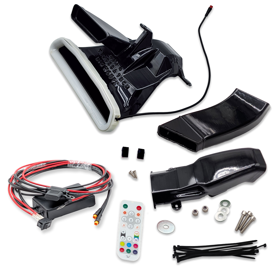 Velossa Tech BIG MOUTH LIT KIT Ram Air Intake Snorkel PLUS High Flow Induction | Toyota GR Corolla 2023+