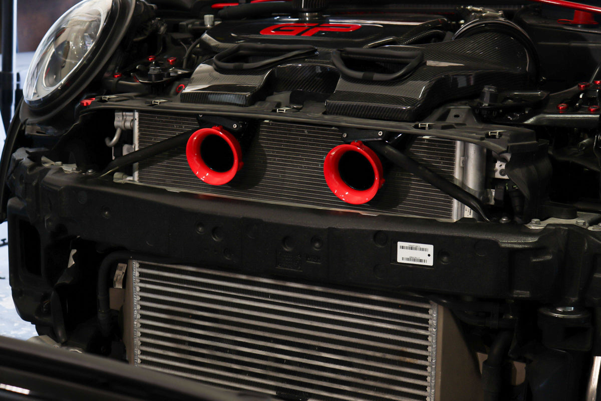 Velossa Tech Dual BIG MOUTH Ram Air Intake Snorkels | MINI Cooper S (F54/F55/F56/JCW GP) 2014-2024 — view 6