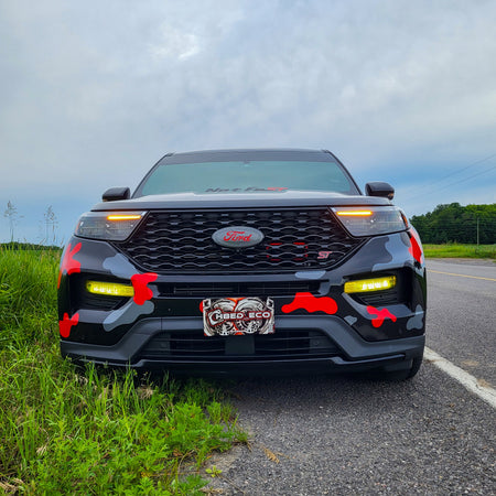 Velossa Tech BIG MOUTH Ram Air Intake Snorkel | Ford Explorer ST 2020-2024 & Ford Explorer ST-Line 2022-2024 — view 6