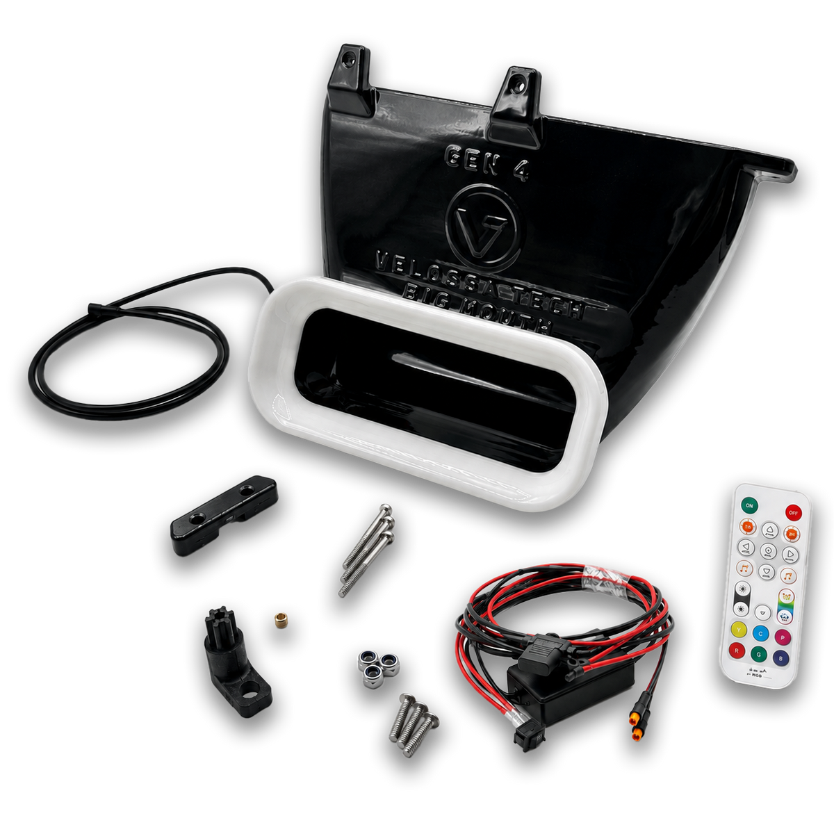 Velossa Tech BIG MOUTH LIT KIT Ram Air Intake Snorkel | Ford Ranger Raptor 2024+