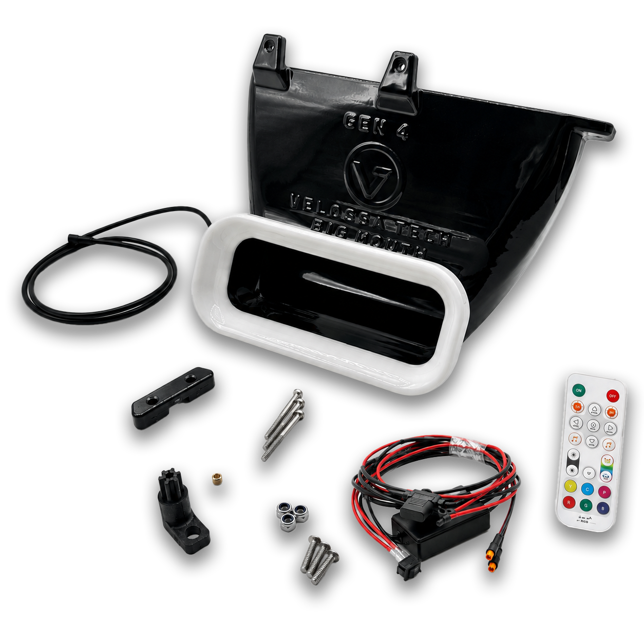 Velossa Tech BIG MOUTH LIT KIT Ram Air Intake Snorkel | Ford Ranger Raptor 2024+