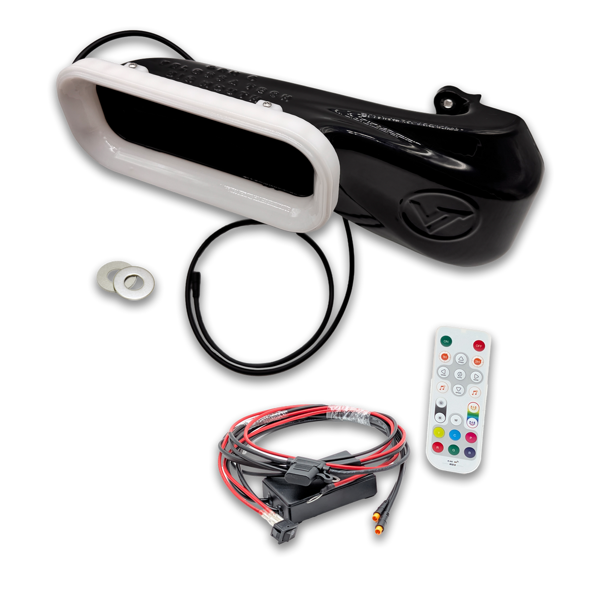 Velossa Tech BIG MOUTH LIT KIT Ram Air Intake Snorkel | Ford Explorer ST 2025+