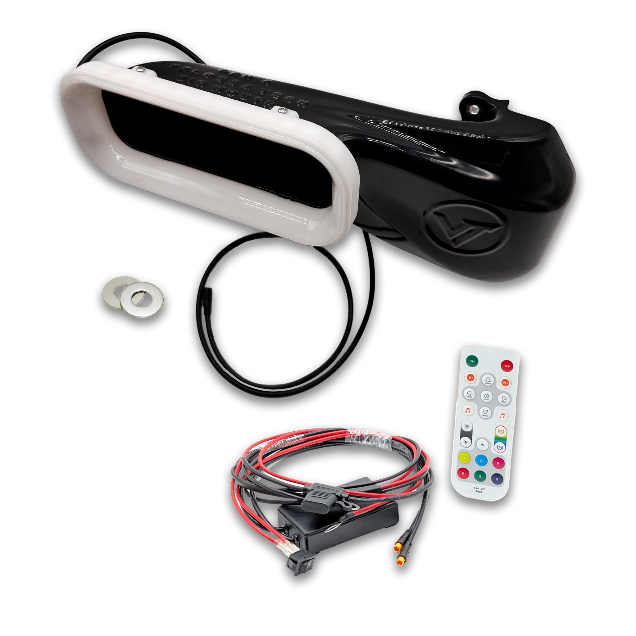 Velossa Tech BIG MOUTH LIT KIT Ram Air Intake Snorkel | Ford Explorer ST 2025+