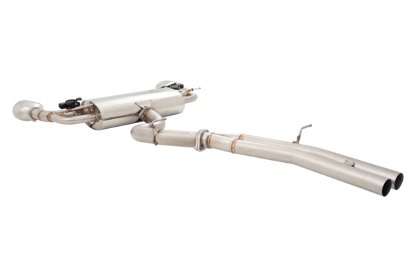 X-FORCE |  3" Resonated Stainless Steel Turboback System | RS3 FL