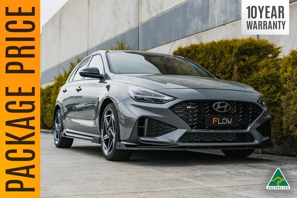 Flow Designs i30N-Line Hatch PDe.V6 FL�2024+ Full Lip Splitter Set