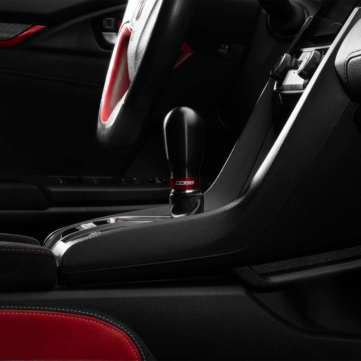 Cobb Tuning Tall Weighted shift knob Honda Civic Type R FK8 2017-21