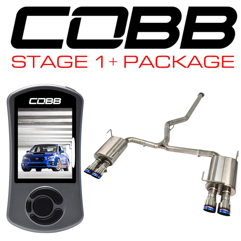 COBB x KORSH Stage 1+ Package - 2011-2014 WRX/STI with Korsh Catback Titanium
