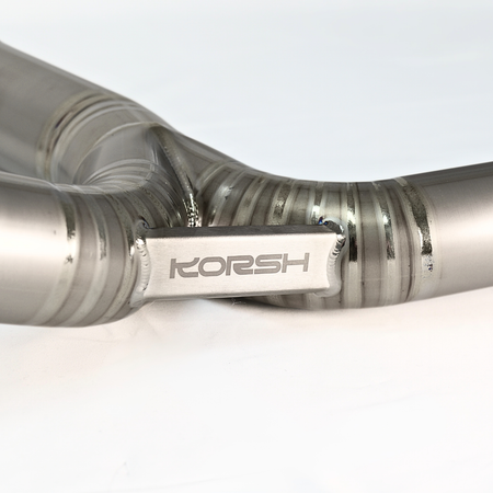 Korsh Subaru WRX 2015+ Manual Turboback - Titanium Catback with Stainless Downpipe