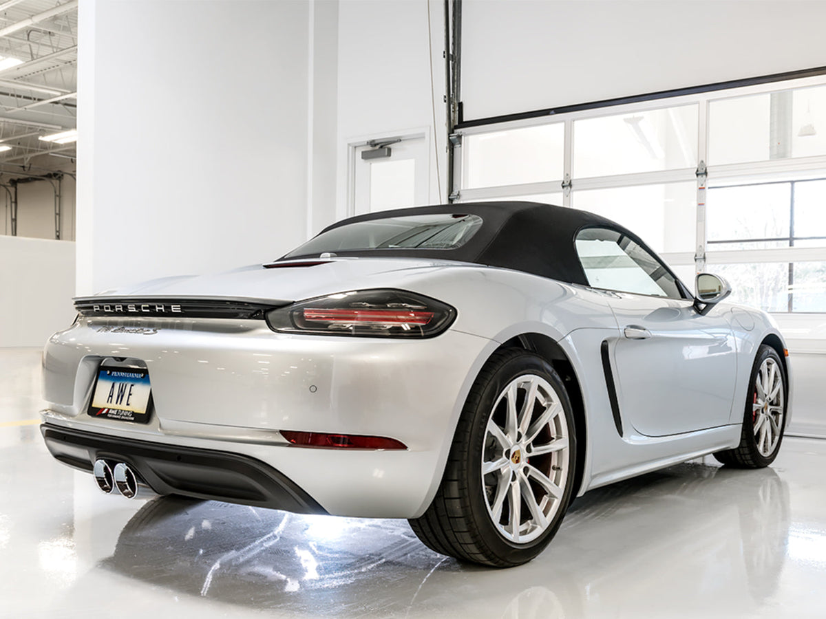 AWE Touring Edition Exhaust - Porsche 718 Boxster / Cayman