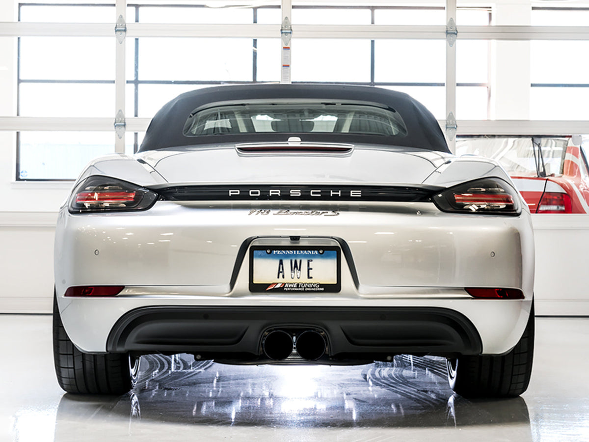 AWE Touring Edition Exhaust - Porsche 718 Boxster / Cayman