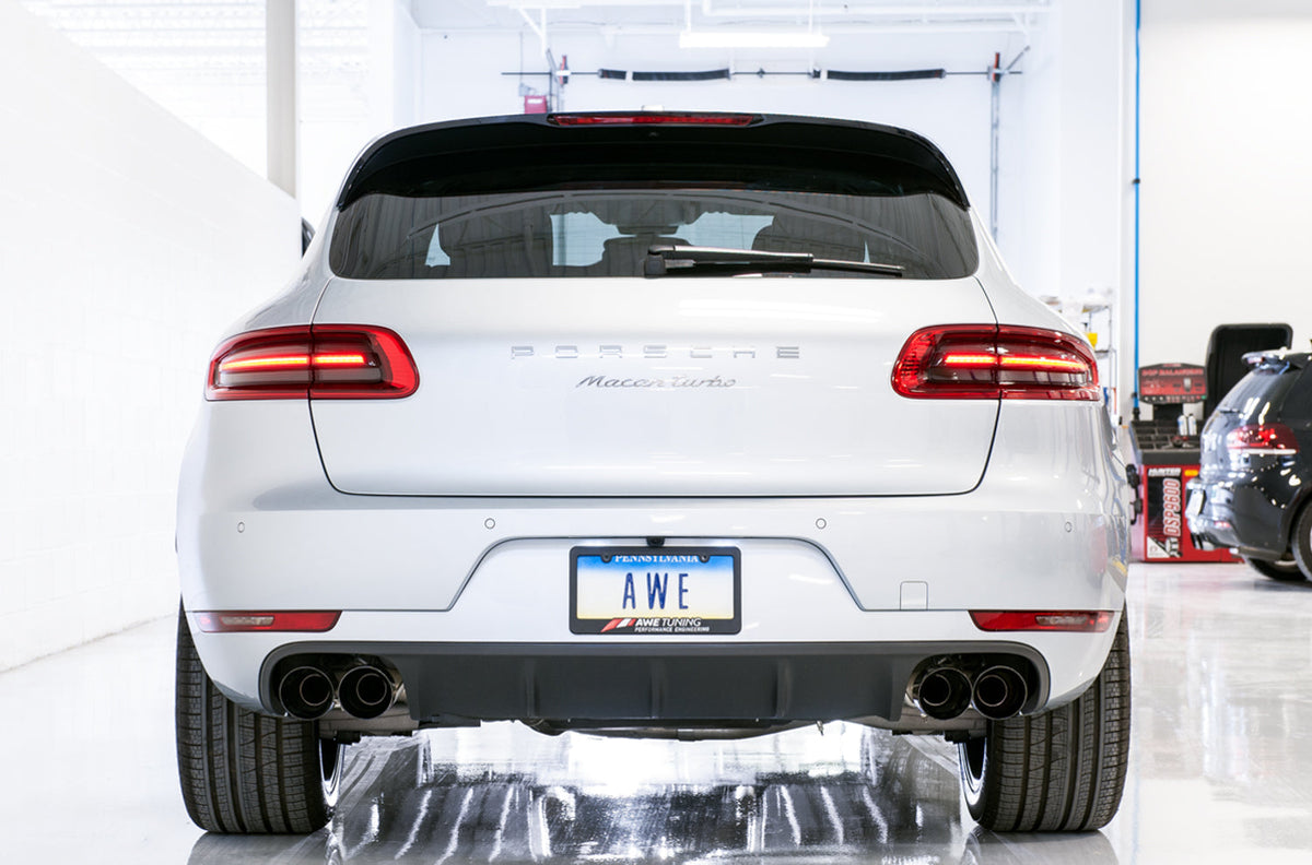 AWE Track Edition Exhaust - Porsche Macan S / GTS / Turbo (95B) 2015-2018