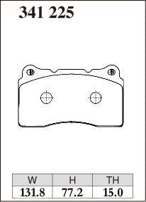 DIXCEL Front Brake Pads - Honda Civic Type R (FK8 / FL5)