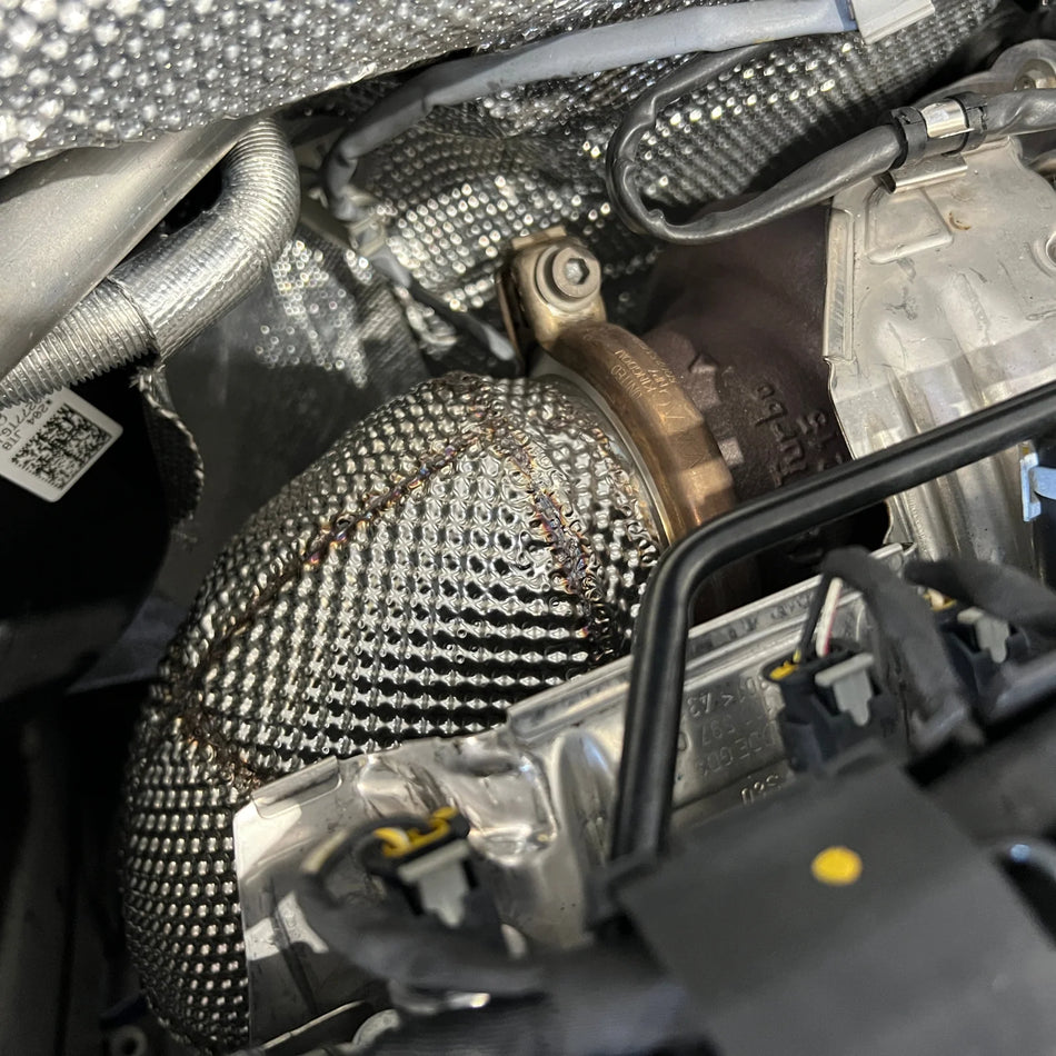 PRS Race-Flow 4" Catless Downpipe MQB AWD