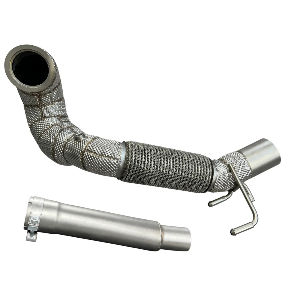PRS Race-Flow 4" Catless Downpipe MQB FWD
