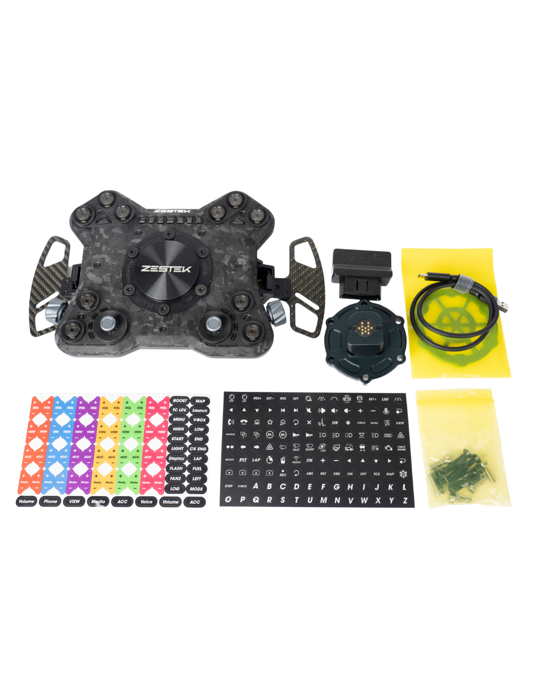 Zestek Racing SCX Steering Wheel Button Panel - Mini