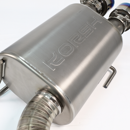 Korsh Subaru WRX 2015+ Manual Turboback - Titanium Catback with Stainless Downpipe