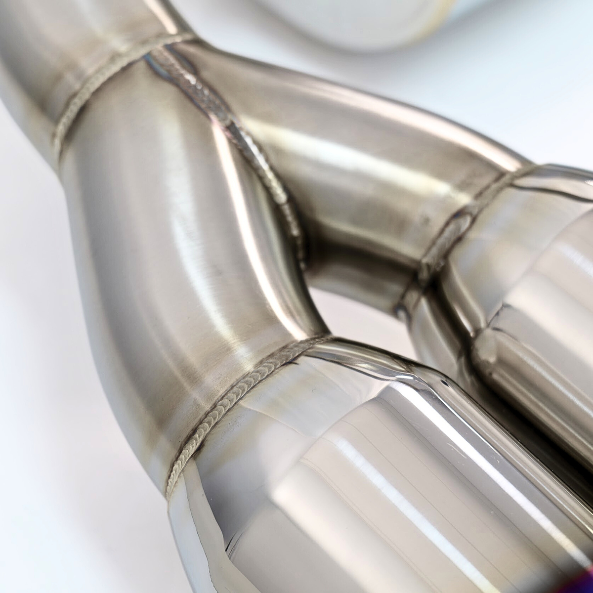 Korsh Subaru WRX STI 2008-2014 Hatch Auto Turbo Back Exhaust - Stainless Steel with Titanium Tips