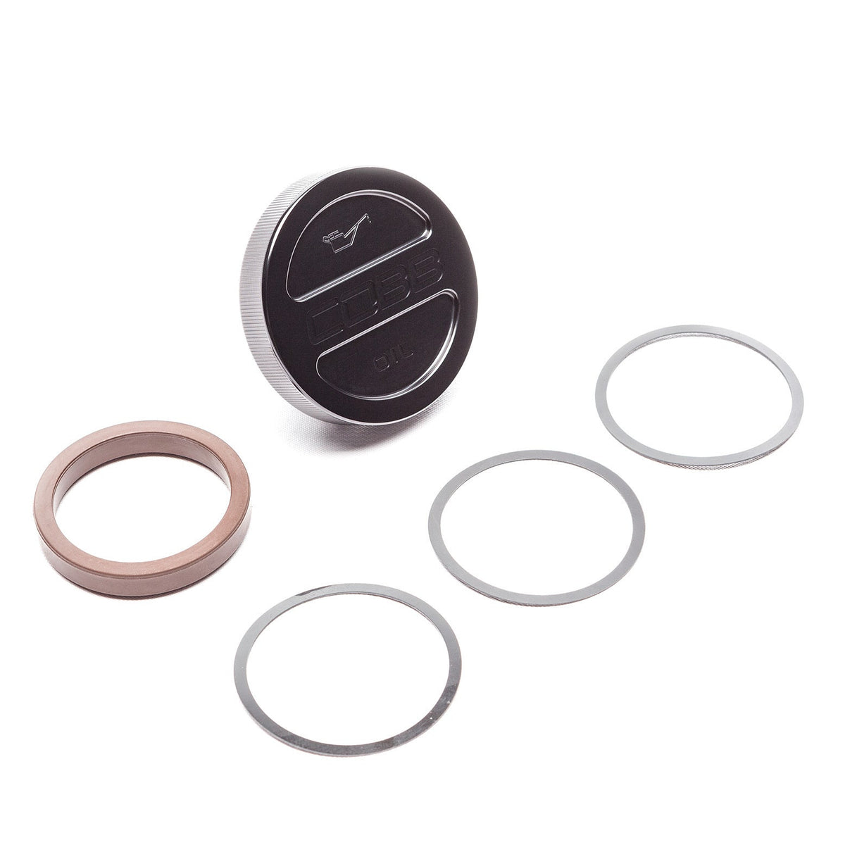 Cobb Tuning Aluminium Oil Cap Black - Subaru All Models (EJ20/EJ25/FA)