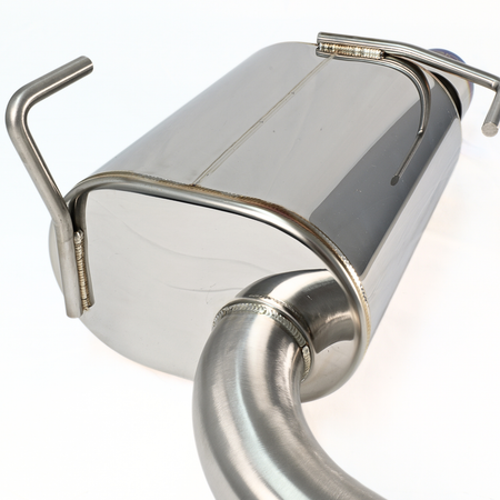 Korsh Subaru WRX 2011-14/STI 2011-2021 Turbo Back Exhaust - Stainless Steel with Titanium Tips