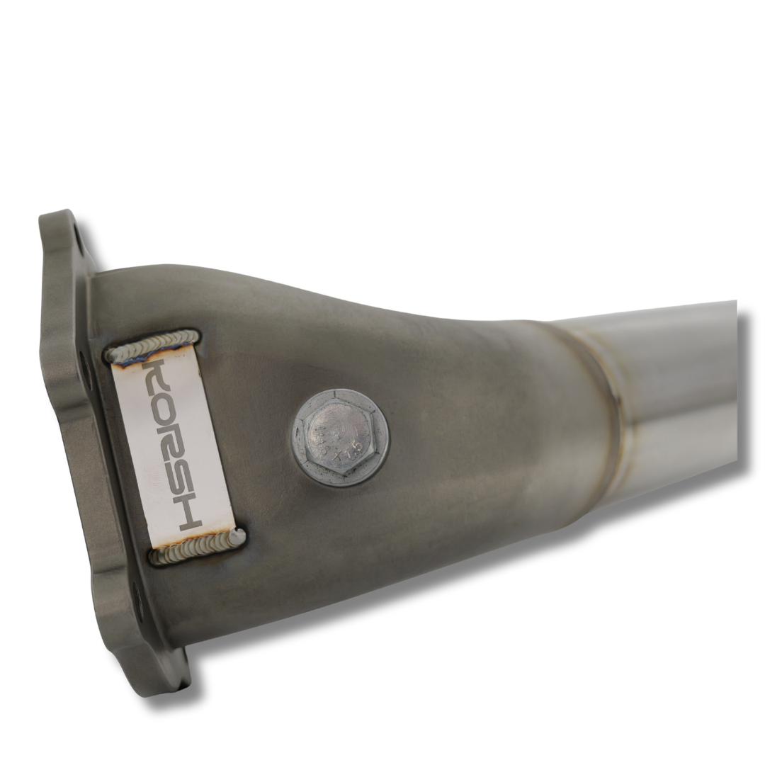 Korsh Subaru WRX STI 2008-2014 Hatch Auto Turbo Back Exhaust - Stainless Steel with Titanium Tips