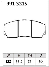 DIXCEL Brake Pads - Brembo Pista 4-Piston / AP Racing CP3307 / CP3720 / CP5000 / CP5040 / CP5200