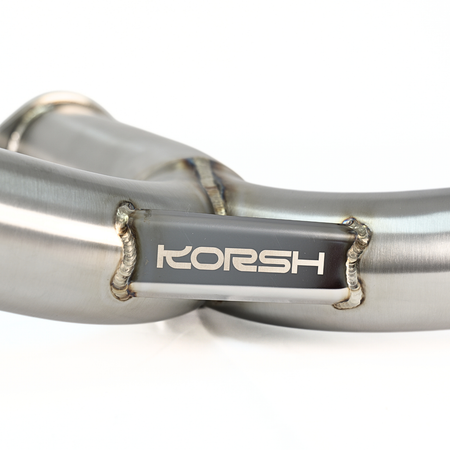 Korsh Subaru WRX 2011-14/STI 2011-2021 Auto Turbo Back Exhaust - Stainless Steel with Titanium Tips