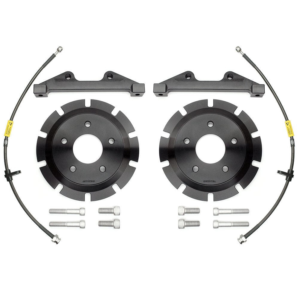 Alcon FRONT Nissan R34 Fitting kit to suit R35 Gold Brakes (380mm)