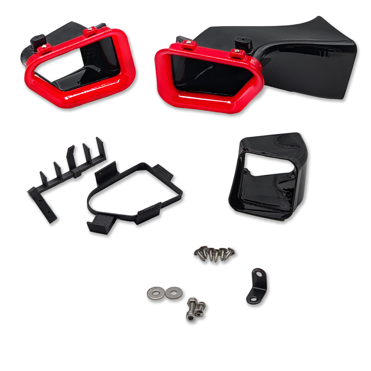Velossa Tech Dual BIG MOUTH Ram Air Intake Snorkels | Cadillac ATS-V 2016-2019