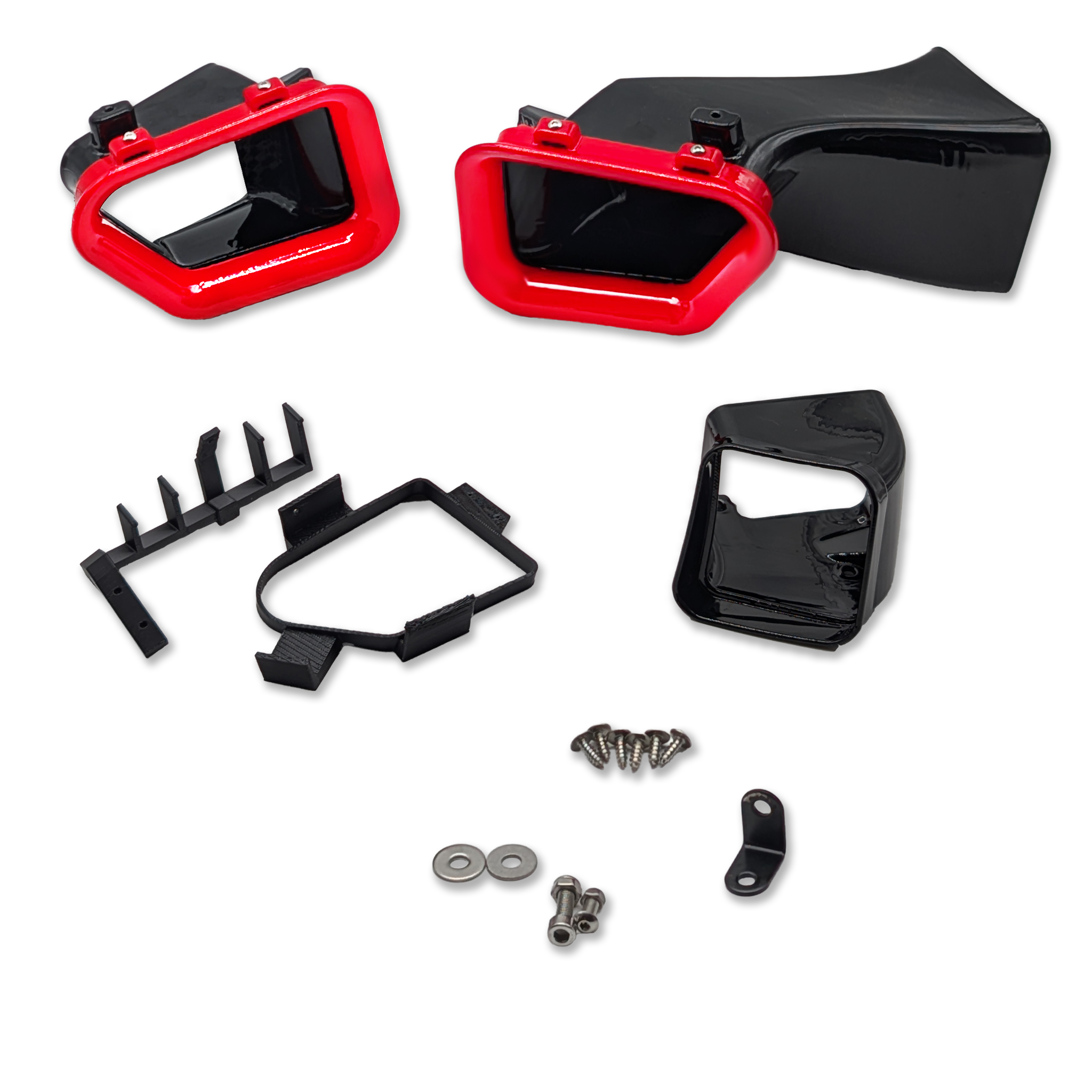 Velossa Tech Dual BIG MOUTH Ram Air Intake Snorkels | Cadillac ATS-V 2016-2019