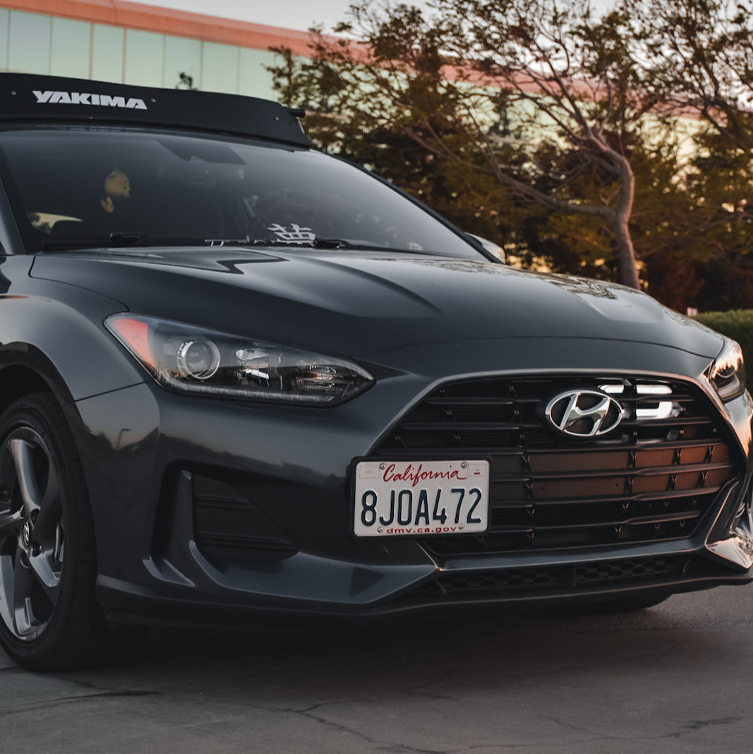 Velossa Tech BIG MOUTH LIT KIT Ram Air Intake Snorkel | Hyundai Veloster Turbo/R-Spec/Non-Turbo 2019-2022 — view 4