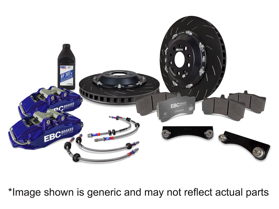 EBC Front Racing Big Brake Kit - Subaru Legacy / Audi A5 (BBK041BLU-1)