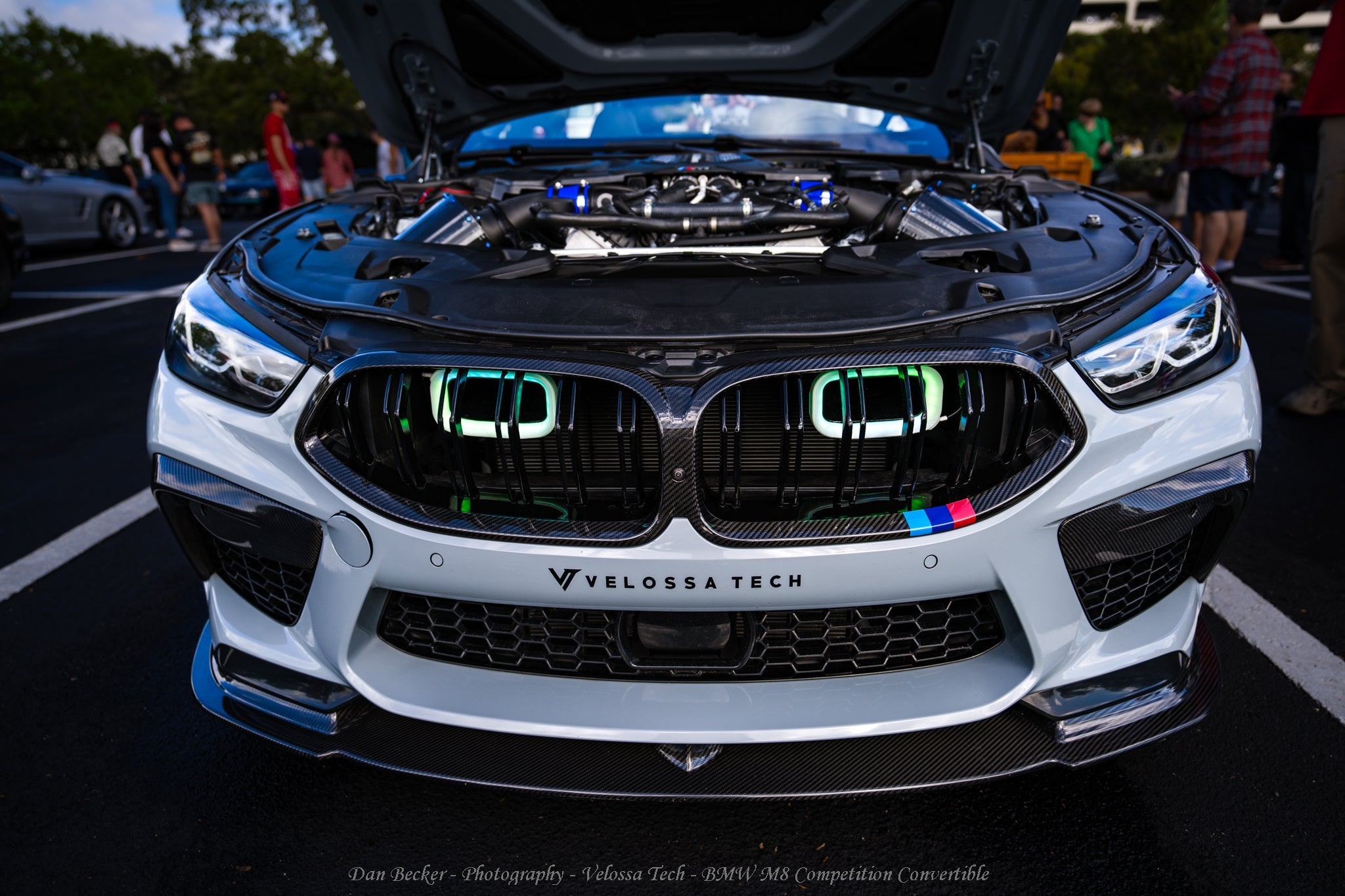 Velossa Tech Dual BIG MOUTH LIT KIT Ram Air Intake Snorkels | BMW M8 Competition (F91/F92/F93) 2020+ — view 2
