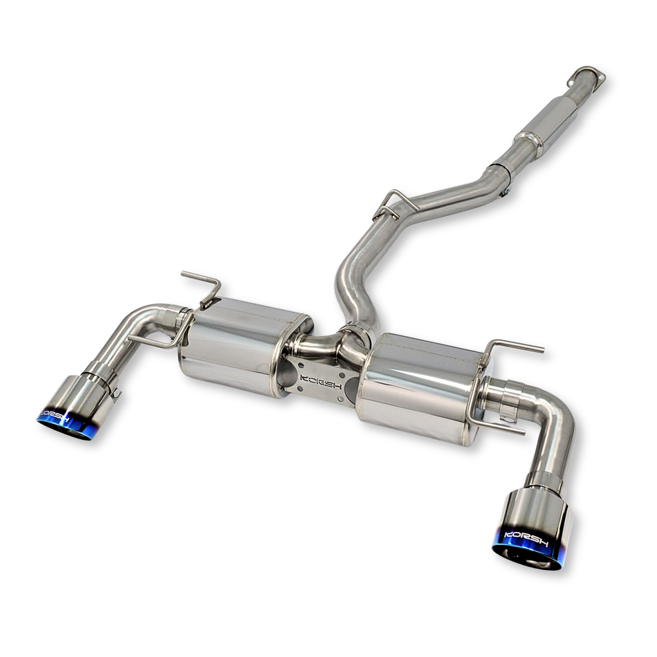 Korsh Subaru BRZ/Toyota 86/GR86 Cat-Back Exhaust with Ti Tip