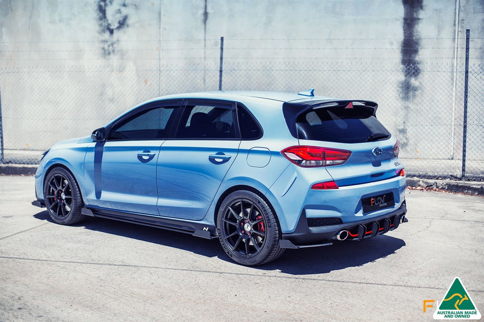 i30N Hatch PD (2018-2020) Side Skirt Splitters (Pair)
