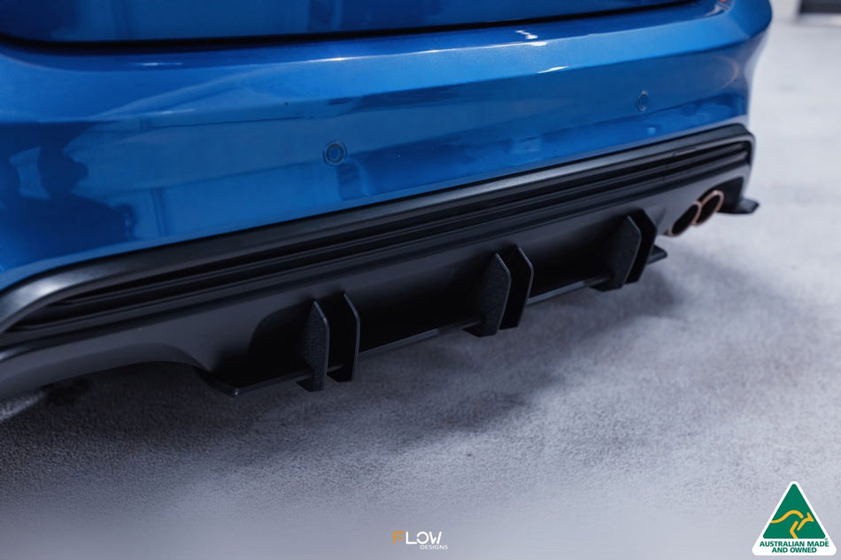 Flow Designs MK4 Focus ST-Line Flow-Lock Rear Diffuser