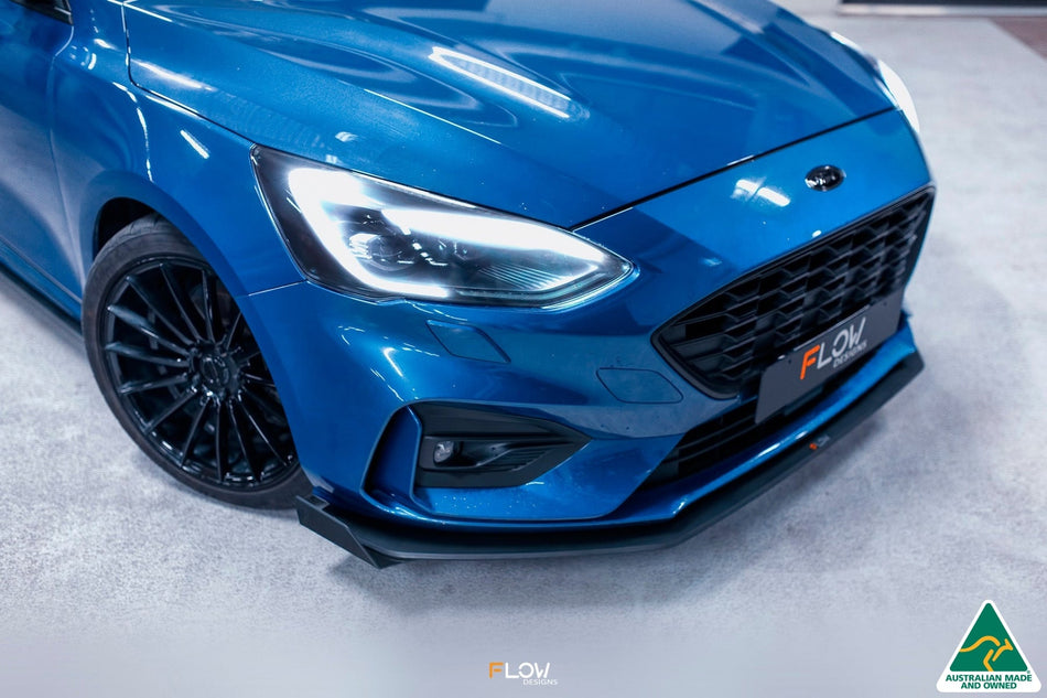 Flow Designs MK4 Focus ST-Line Front Lip Splitter Winglets (Pair)