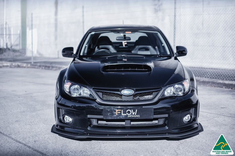 Flow Designs Impreza WRX / STI G3 Sedan FL Front Lip Splitter