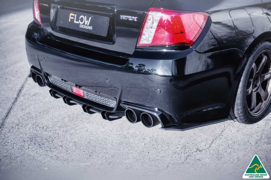 Flow Designs Impreza WRX / STI G3 Sedan FL Rear Spats (Pair)