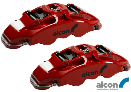 Alcon 6 Pot Car99 Billet Callipers Red 30.2/34.9/38.1mm Pair