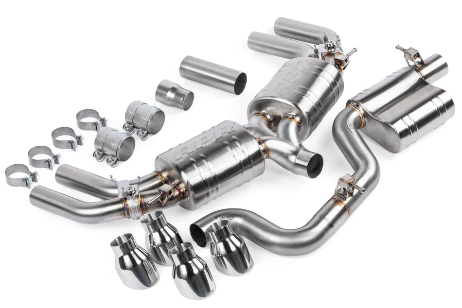 APR 3" Cat Back Exhaust Valved Audi S3 8V (Sedan)