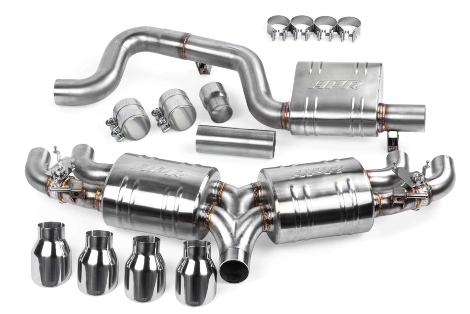 APR 3" Cat Back Exhaust System Valved VW Golf R Mk7