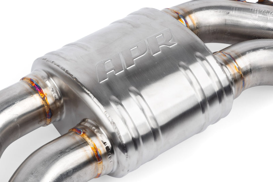 APR Cat Back Exhaust System Centre Muffler Audi RS7 4G 4.0 TFSI
