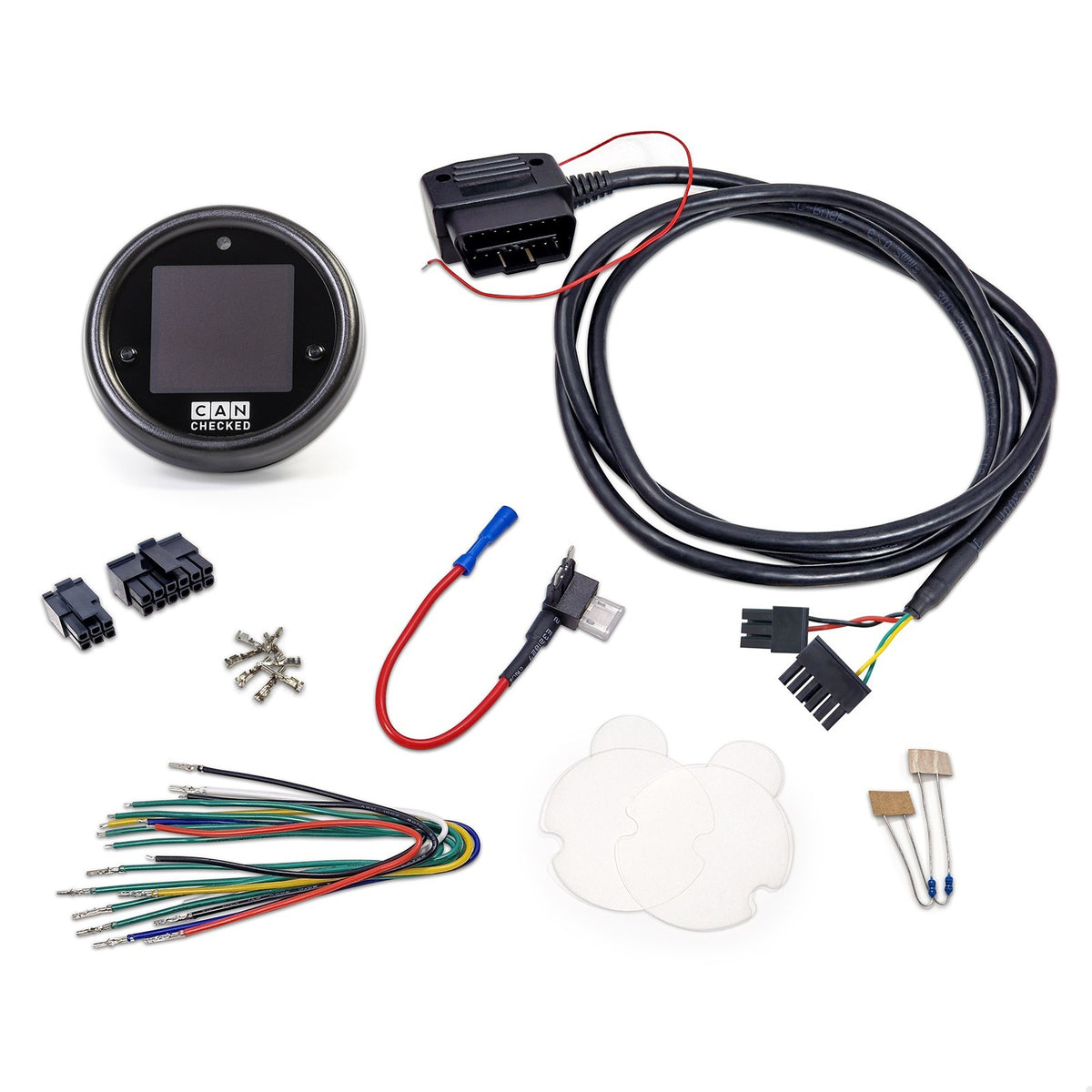 CANchecked MFD15 Gen2 Data Display with OBD Cable — view 3