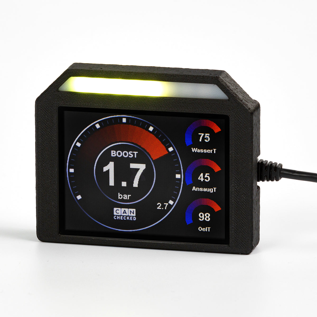 CANchecked MFD32S Gen2 Data Display with Integrated Shiftlight — view 8